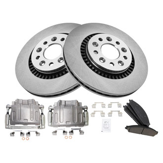TRQ® - Disc Brake Kit with Ceramic Pads and Calipers