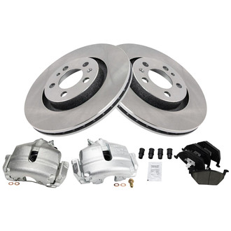TRQ® - Front Disc Brake Kit with Ceramic Pads and Calipers