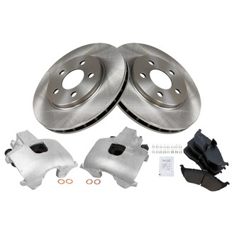 TRQ® - Front Disc Brake Kit with Ceramic Pads and Calipers