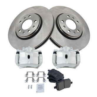 TRQ® - Disc Brake Kit with Ceramic Pads and Calipers