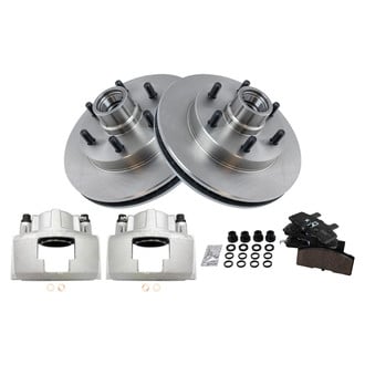 TRQ® - Front Disc Brake Kit with Ceramic Pads and Calipers