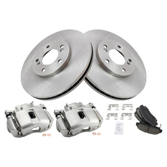 TRQ® - Disc Brake Kit with Ceramic Pads and Calipers