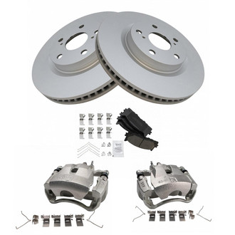 TRQ® - Front Disc Brake Kit with Ceramic Pads and Calipers