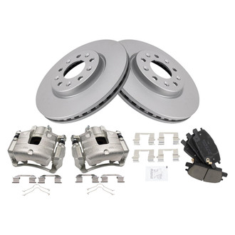 TRQ® - Front Disc Brake Kit with Ceramic Pads and Calipers