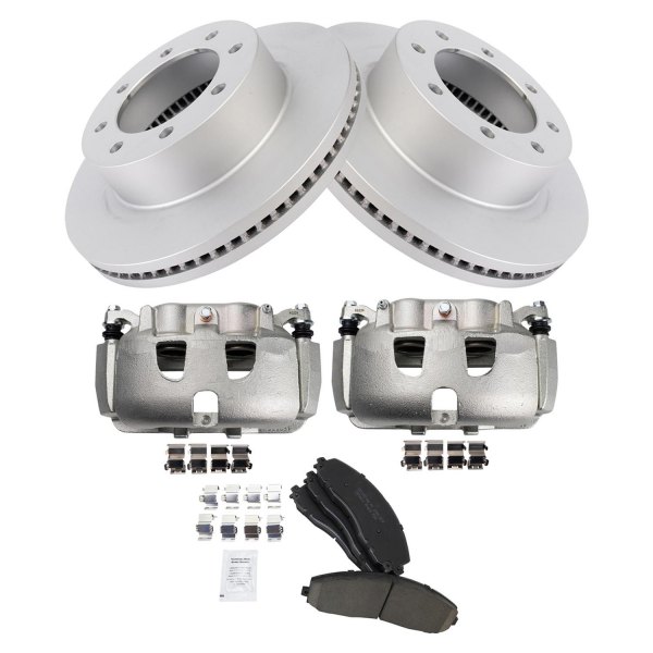 TRQ® - Front Disc Brake Kit with Ceramic Pads and Calipers