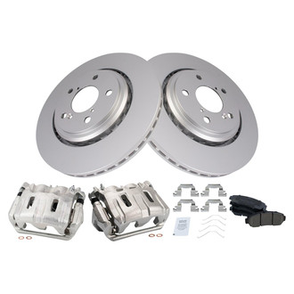 TRQ® - Front Disc Brake Kit with Ceramic Pads and Calipers