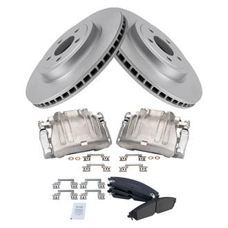 TRQ® - Front Disc Brake Kit with Ceramic Pads and Calipers