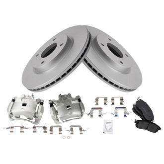 TRQ® - Front Disc Brake Kit with Ceramic Pads and Calipers