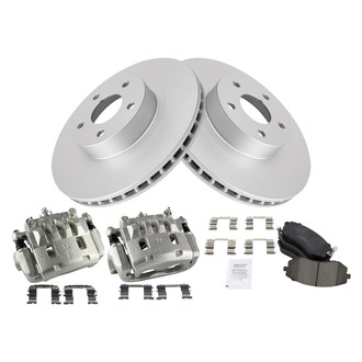 TRQ® - Front Disc Brake Kit with Ceramic Pads and Calipers