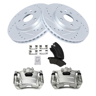 TRQ® - Performance Ceramic Brake Kit with Calipers