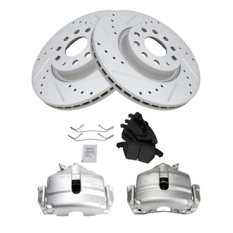 TRQ® - Performance Ceramic Brake Kit with Calipers