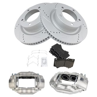 TRQ® - Performance Ceramic Brake Kit with Calipers