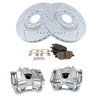 TRQ® - Performance Ceramic Brake Kit with Calipers
