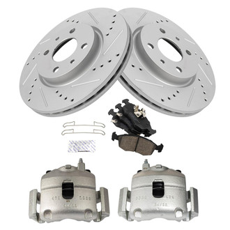 TRQ® - Performance Ceramic Brake Kit with Calipers