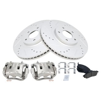 TRQ® - Performance Ceramic Brake Kit with Calipers