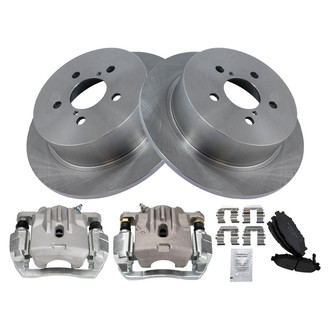 TRQ® - Rear Disc Brake Kit with Ceramic Pads and Calipers