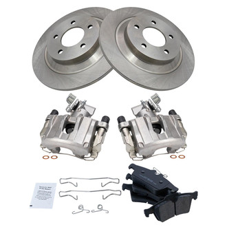 TRQ® - Disc Brake Kit with Ceramic Pads and Calipers
