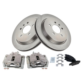 TRQ® - Disc Brake Kit with Ceramic Pads and Calipers