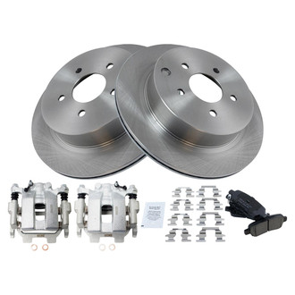 TRQ® - Disc Brake Kit with Ceramic Pads and Calipers
