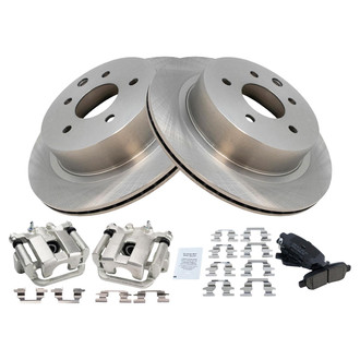 TRQ® - Disc Brake Kit with Ceramic Pads and Calipers