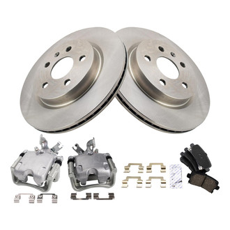 TRQ® - Disc Brake Kit with Ceramic Pads and Calipers