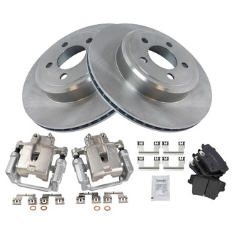 TRQ® - Disc Brake Kit with Ceramic Pads and Calipers