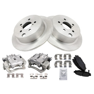 TRQ® - Disc Brake Kit with Ceramic Pads and Calipers