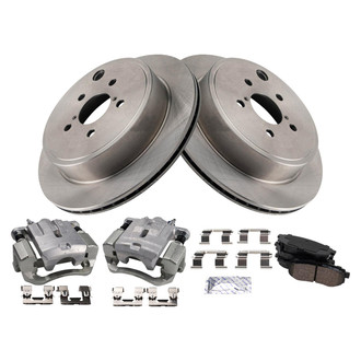 TRQ® - Disc Brake Kit with Ceramic Pads and Calipers