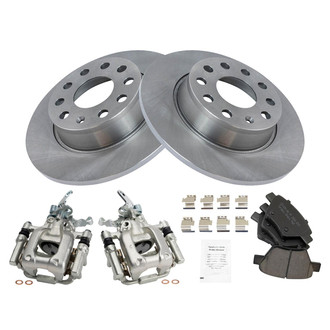 TRQ® - Disc Brake Kit with Ceramic Pads and Calipers
