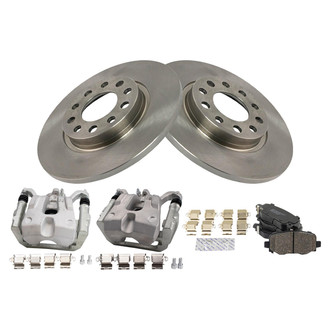 TRQ® - Disc Brake Kit with Ceramic Pads and Calipers