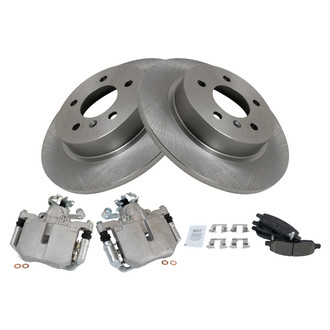 TRQ® - Rear Disc Brake Kit with Ceramic Pads and Calipers