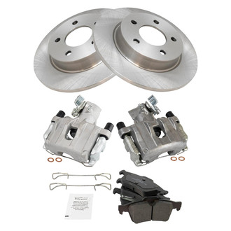TRQ® - Rear Disc Brake Kit with Ceramic Pads and Calipers