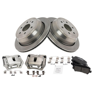 TRQ® - Disc Brake Kit with Ceramic Pads and Calipers