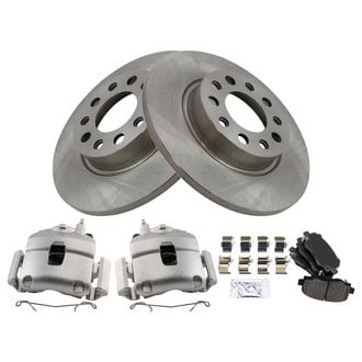 TRQ® - Rear Disc Brake Kit with Ceramic Pads and Calipers