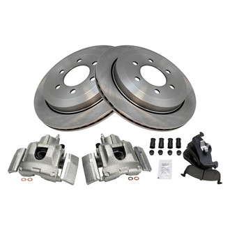 TRQ® - Rear Disc Brake Kit with Ceramic Pads and Calipers