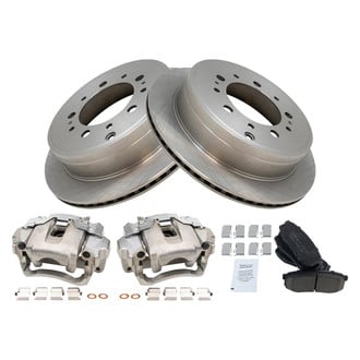 TRQ® - Disc Brake Kit with Ceramic Pads and Calipers
