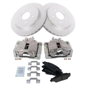 TRQ® - Rear Disc Brake Kit with Ceramic Pads and Calipers