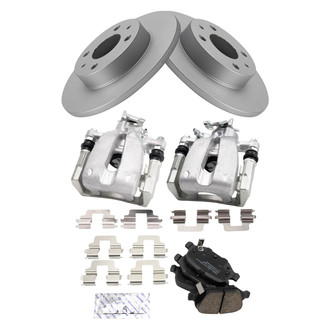 TRQ® - Rear Disc Brake Kit with Ceramic Pads and Calipers