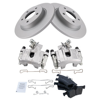 TRQ® - Rear Disc Brake Kit with Ceramic Pads and Calipers