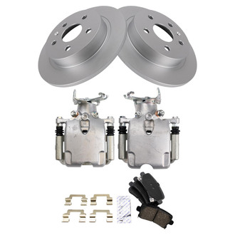TRQ® - Rear Disc Brake Kit with Ceramic Pads and Calipers