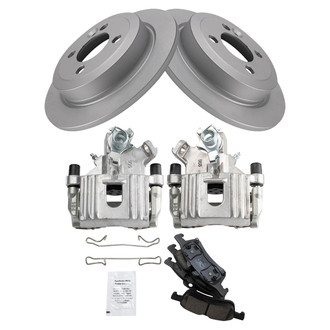 TRQ® - Rear Disc Brake Kit with Ceramic Pads and Calipers