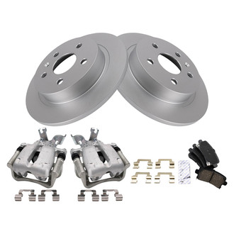 TRQ® - Rear Disc Brake Kit with Ceramic Pads and Calipers