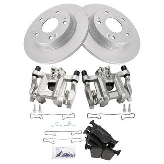 TRQ® - Rear Disc Brake Kit with Ceramic Pads and Calipers