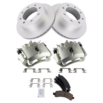 TRQ® - Rear Disc Brake Kit with Ceramic Pads and Calipers