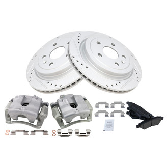TRQ® - Performance Ceramic Brake Kit with Calipers