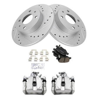 TRQ® - Performance Ceramic Brake Kit with Calipers