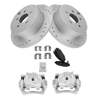 TRQ® - Performance Ceramic Brake Kit with Calipers