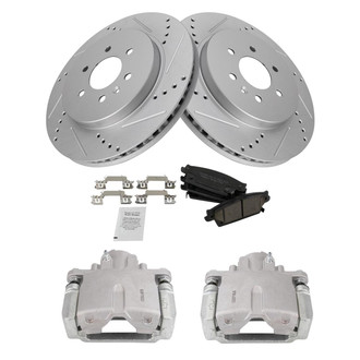 TRQ® - Performance Ceramic Brake Kit with Calipers