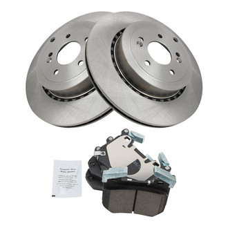 TRQ® - Rear Disc Brake Kit with Ceramic Pads