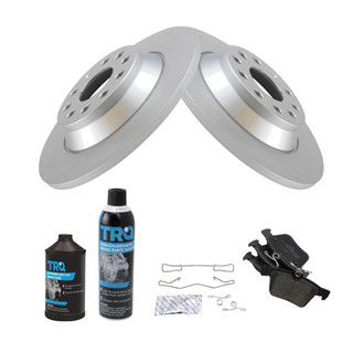 TRQ® - Rear Disc Brake Kit with Ceramic Pads
